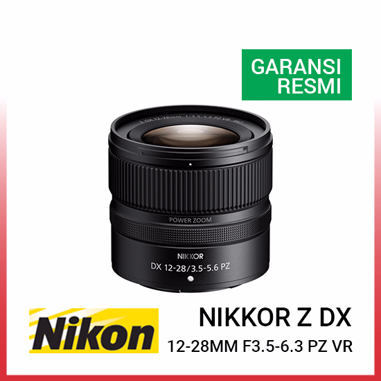Jual Nikon Z DX 12-28mm f3.5-5.6 PZ VR Nikkor Harga Terbaik