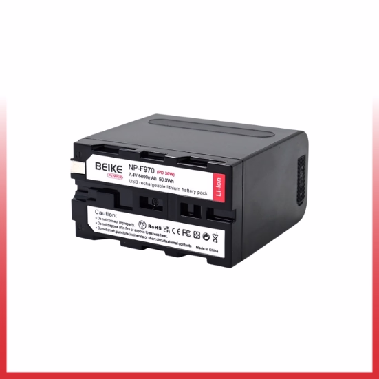 Jual Beike Power Battery for Sony NP F970D (6800 MaH) Harga Terbaik 3