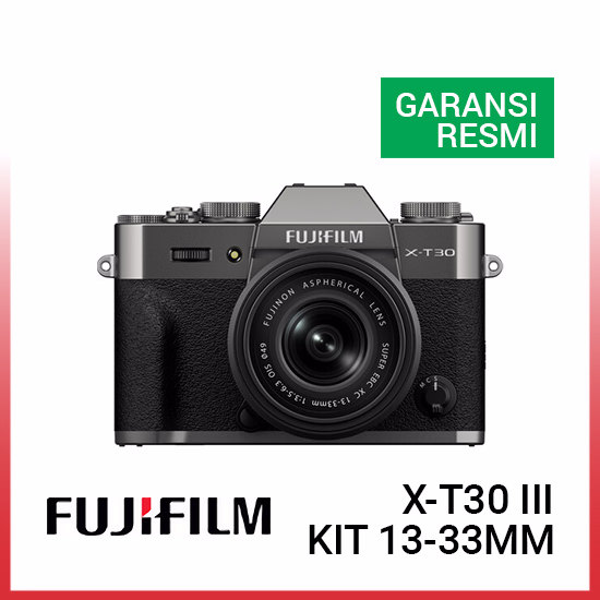 Jual Fujifilm X-T30 III Kit Mirrorless Camera Charcoal Silver Harga Terbaik