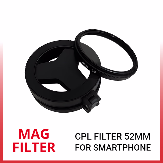 Jual MAG Filter CPL 52mm Magnetic Holder for Smartphone