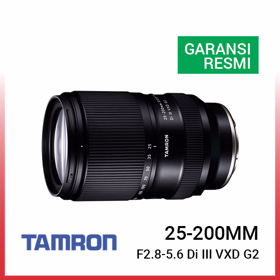 Jual Tamron 25-200mm f2.8-5.6 Di III VXD G2 for Sony