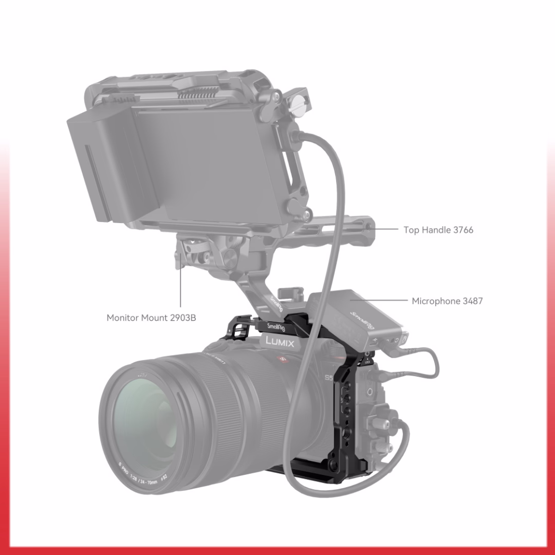 SMALLRIG CAGE FOR PANASONIC LUMIX S5 II S5 IIX 4022 (4)