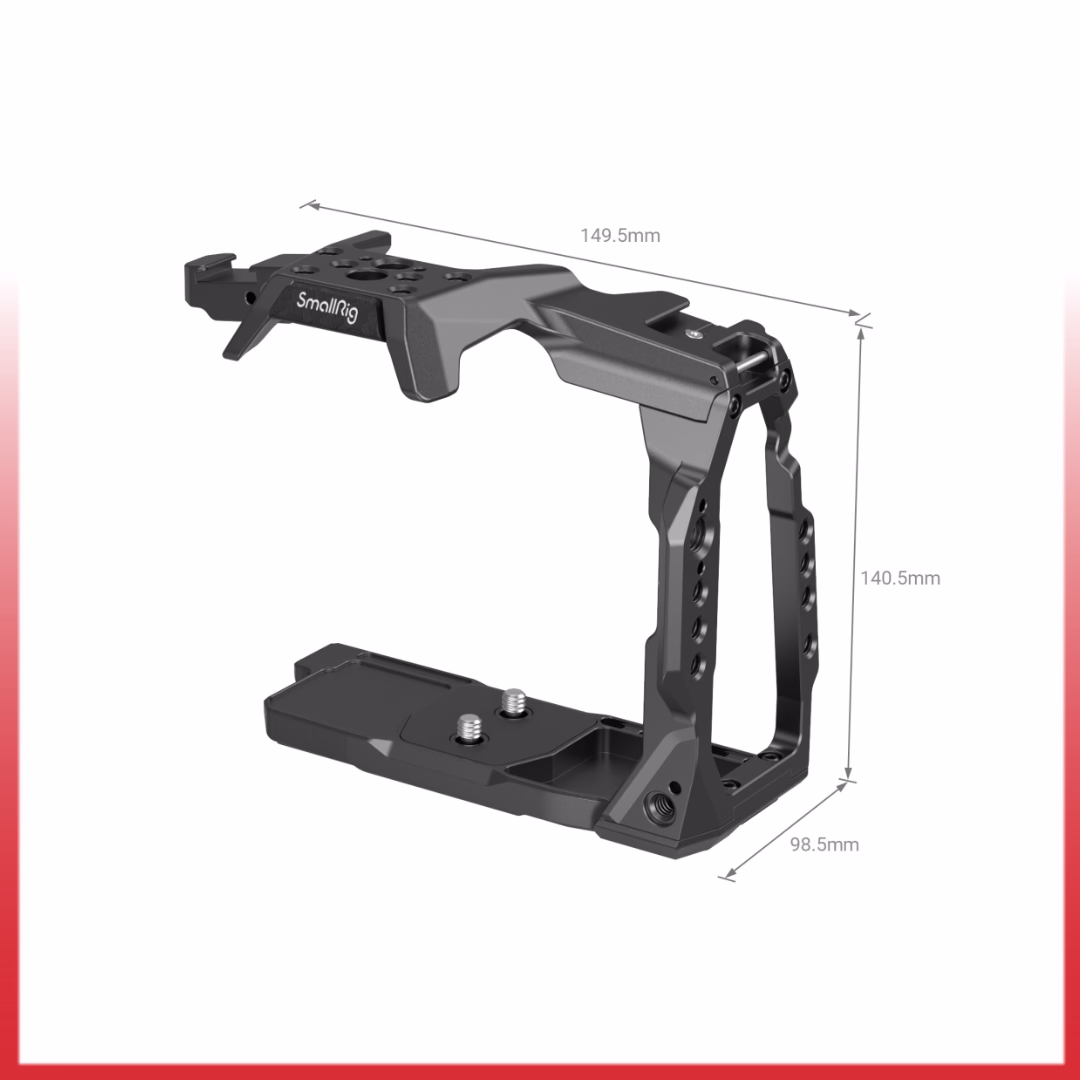 SMALLRIG HALF CAGE FOR BMPCC 6K PRO 3665 (3)