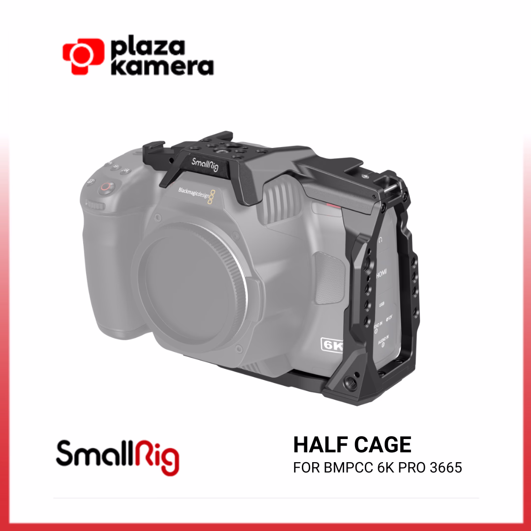 SMALLRIG HALF CAGE FOR BMPCC 6K PRO 3665 (5)