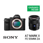 jual kamera Sony A7 Mark II Kit FE 55mm f/1.8 ZA harga murah surabaya jakarta