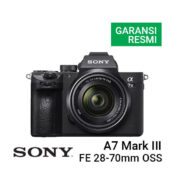 Jual Kamera Mirrorless Sony A7 Mark III Kit FE 28-70mm f/3.5-5.6 OSS Harga Terbaik