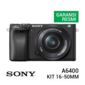 jual kamera mirrorless Sony A6400 Kit 16-50mm f/3.5-5.6 OSS harga murah surabaya jakarta