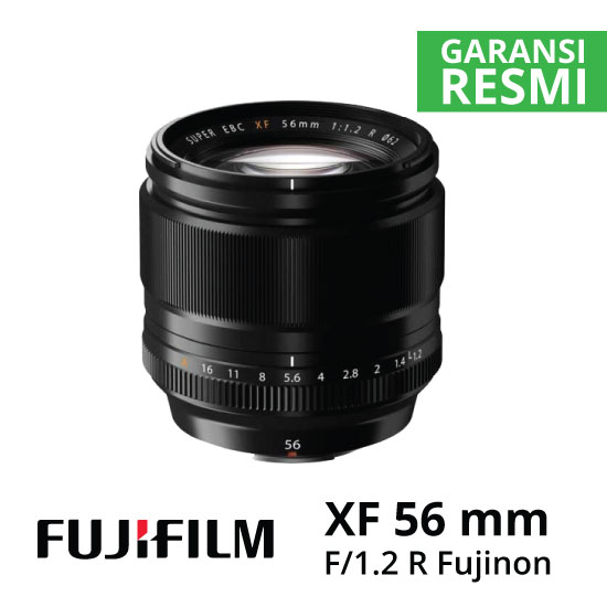 Jual Fujifilm XF 56mm F1.2 R Fujinon - Harga dan Spesifikasi