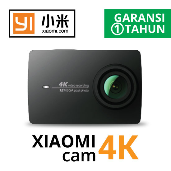 Jual Xiaomi YI II 4K Night Black Harga Murah