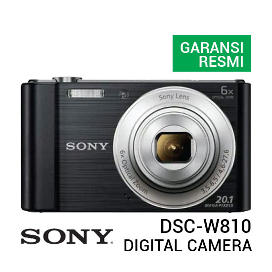 Jual Sony DSC-W810 Cyber-shot Hitam Harga Murah