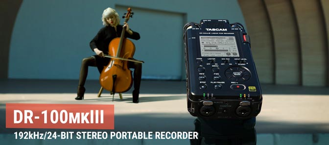 jual Tascam DR-100mkIII Linear PCM Recorder