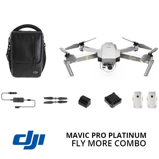 Jual DJI Mavic Pro Platinum Fly More Combo - Harga dan 