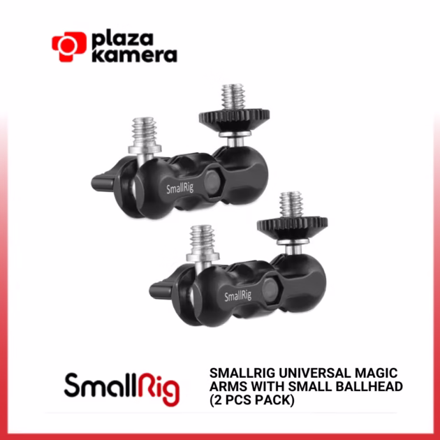 SMALLRIG UNIVERSAL MAGIC ARMS WITH SMALL BALLHEAD (2 PCS PACK)