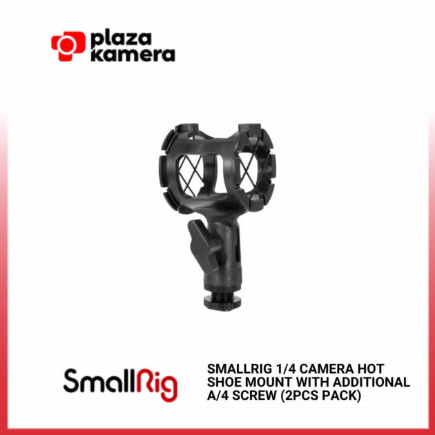 SMALLRIG MICROPHONE SHOCK MOUNT FOR CAMERA SHOES AND BOOMPOLES 1859
