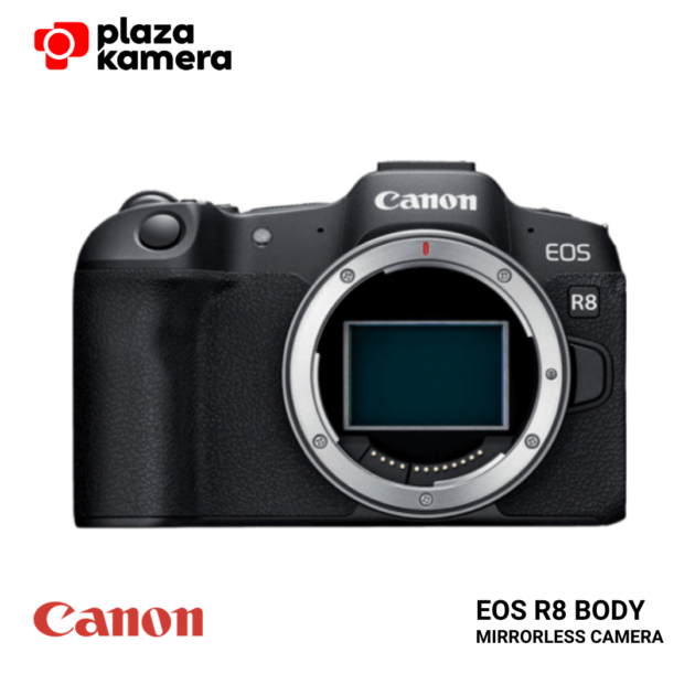 Bundling Canon EOS R8 Body Only Mirrorless Camera