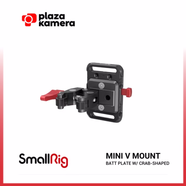 SMALLRIG MINI V MOUNT BATT PLATE W/ CRAB-SHAPED