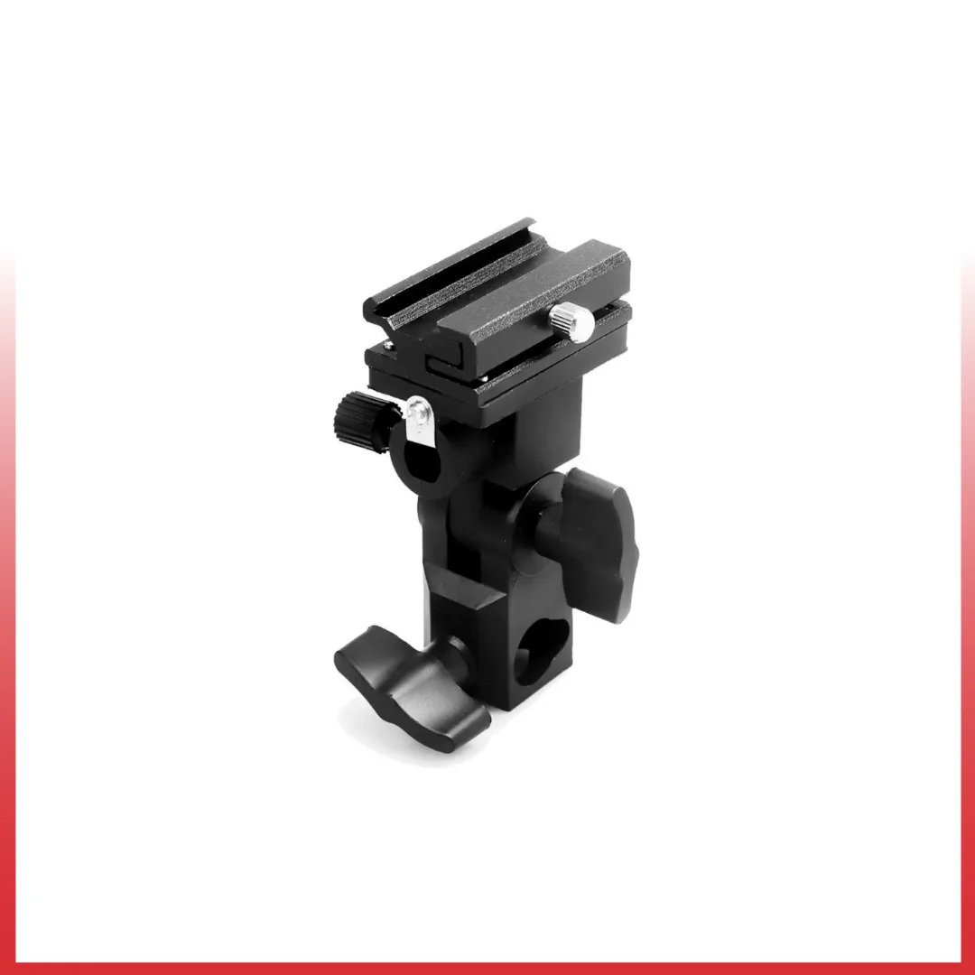 Nicefoto Holder Umbrella Flash Bracket Type B Dudukan Flash Payung Kamera Lampu Aksesoris - Image 2