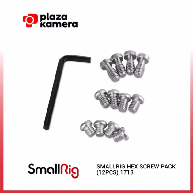 SMALLRIG HEX SCREW PACK (12PCS) 1713