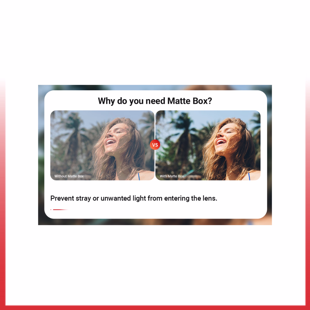 SMALLRIG LIGHTWEIGHT MATTE BOX 2660 - Gambar 3