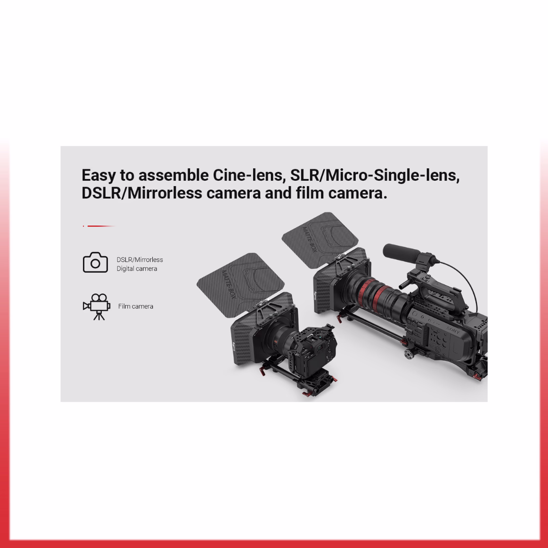 SMALLRIG LIGHTWEIGHT MATTE BOX 2660 - Gambar 4