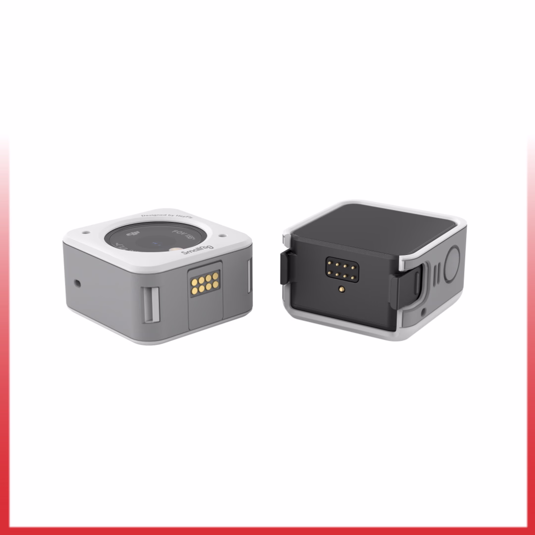 SMALLRIG DJI ACTION 2 MAGNETIC CASE - WHITE - Image 2