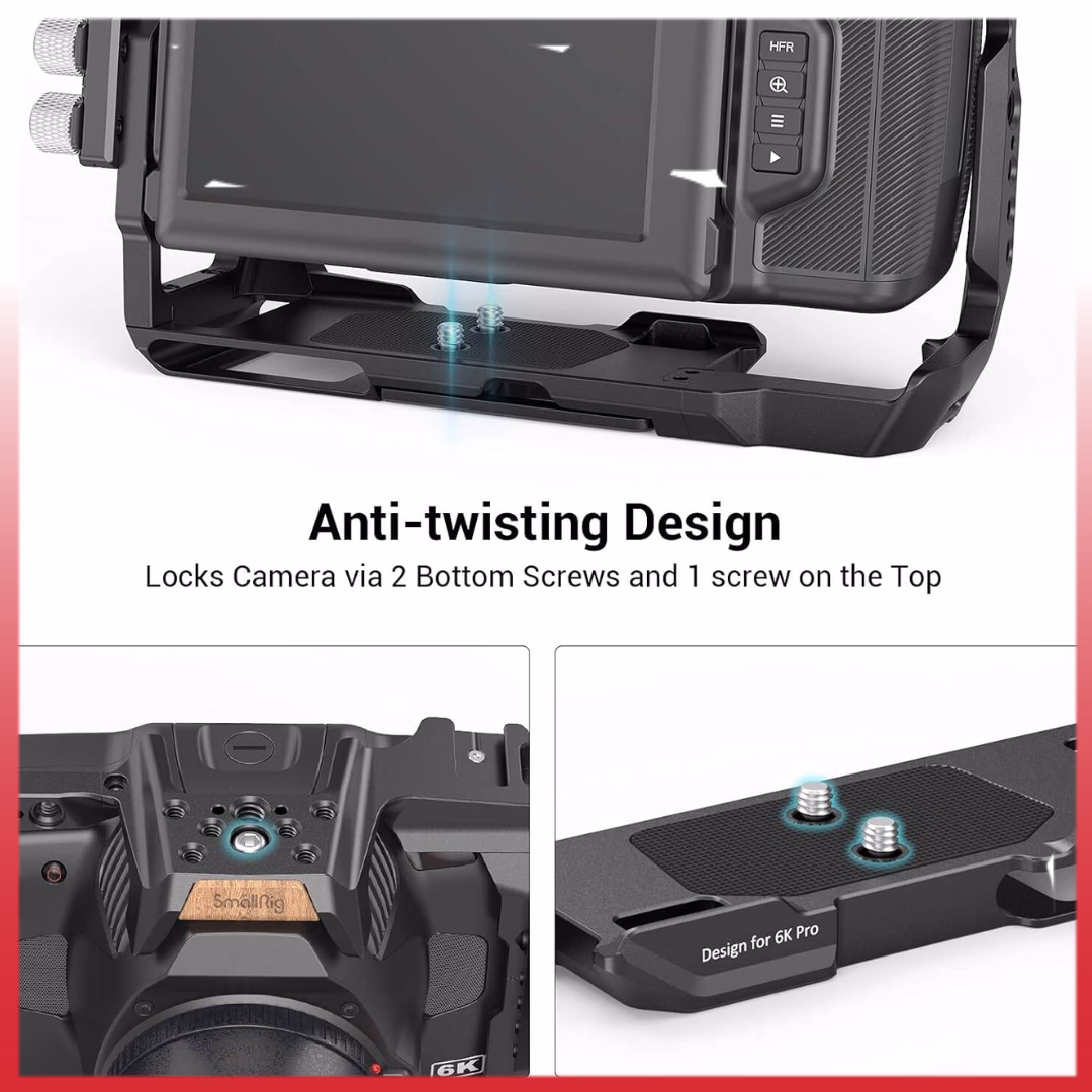 SMALLRIG FULL CAGE FOR BMPCC 6K PRO - Image 4