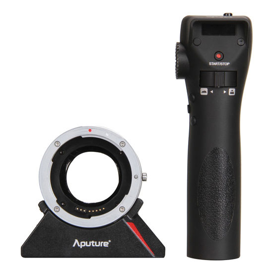 Aputure DEC Wireless Focus & Aperture Controller Lens Adapter For EOS to E-Mount