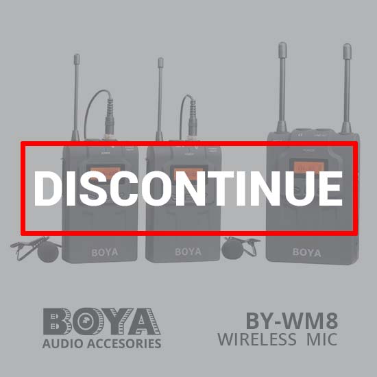 Boya BY-WM8 Wireless Dual Channel Microphone