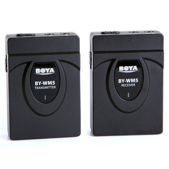 Boya BY-WM5 Wireless Mic plus Extra Mic - Image 5