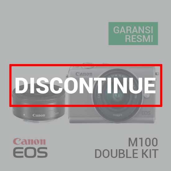 Canon EOS M100 Kit EF-M 15-45 IS STM & EF-M 22 STM Grey