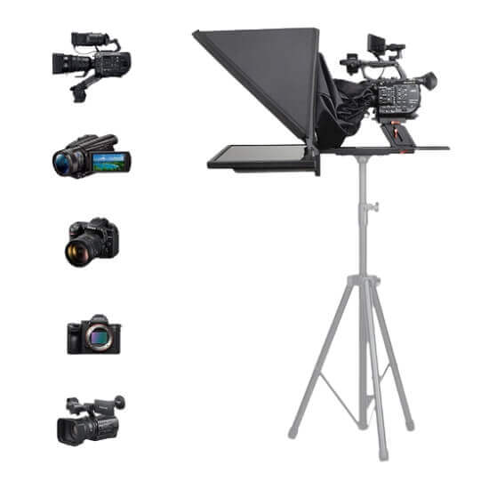 Desview T15 Teleprompter with Tripod Stand - Image 5