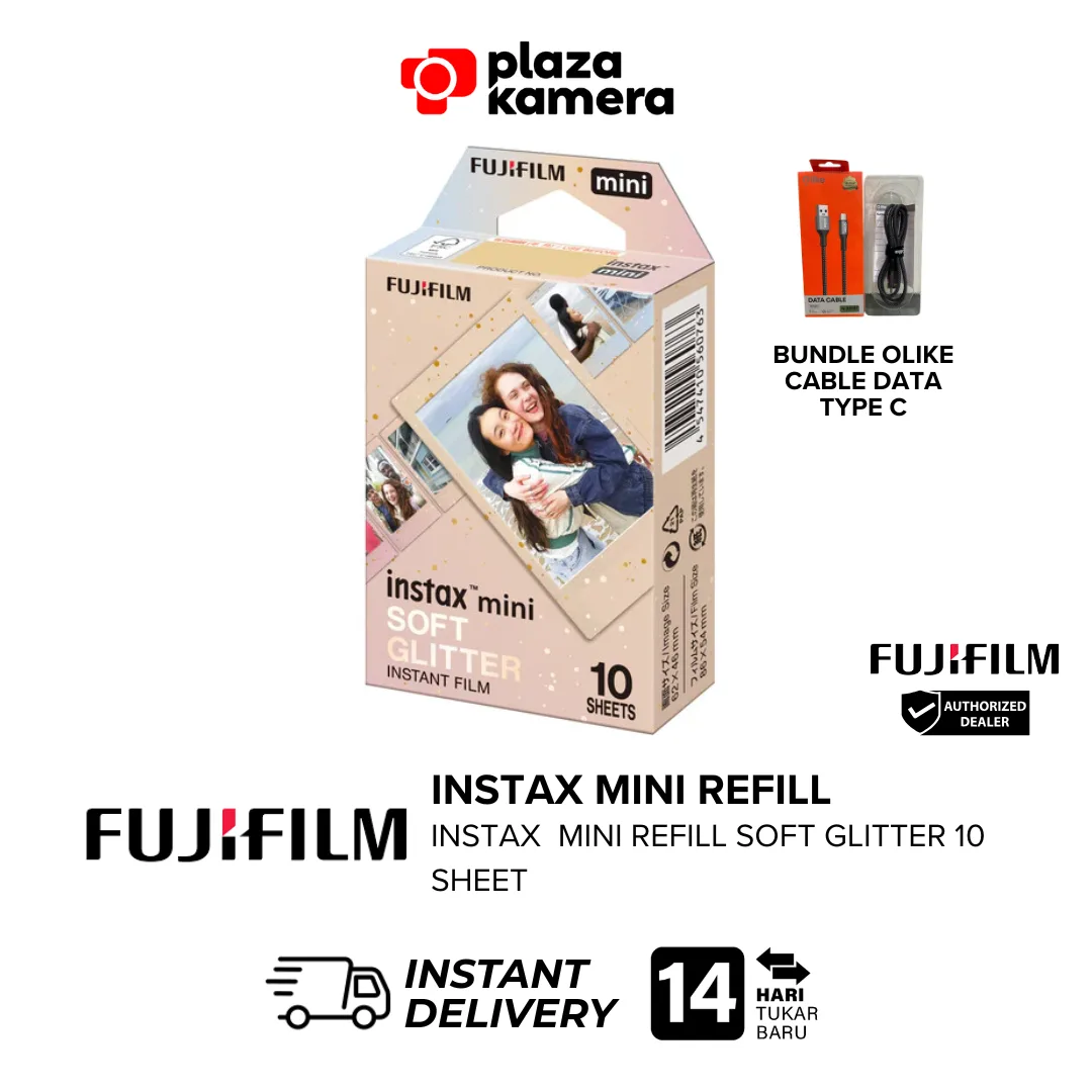 FUJIFILM INSTAX MINI REFILL SOFT GLITTER 10 SHEET