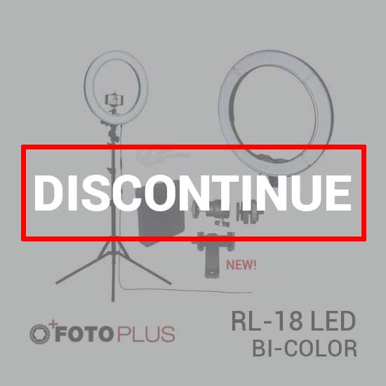 Fotoplus RL-18 Ring Light Bi-Color Combo Kit