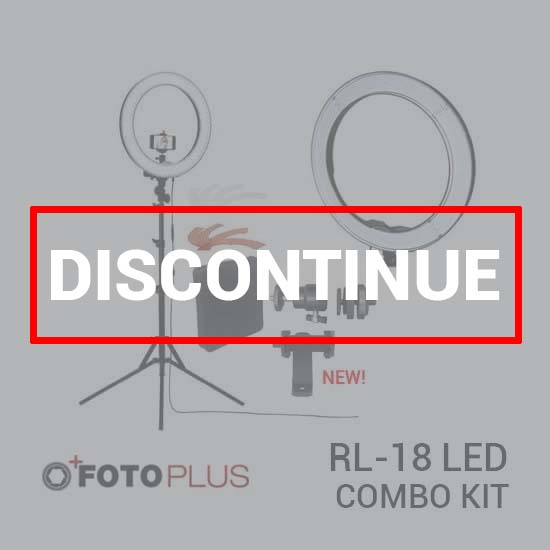 Fotoplus Ring Light RL-18 LED Combo Kit