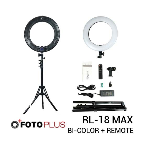 Fotoplus Ring Light RL-18 Max LED Black
