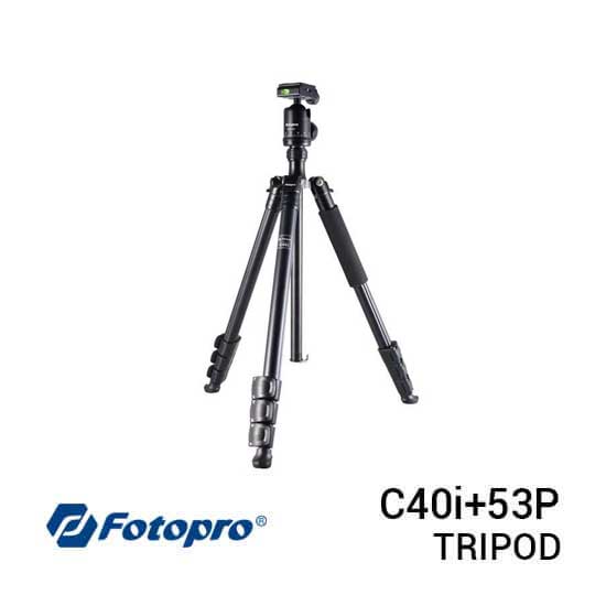 Fotopro C40i+53P Black Tripod