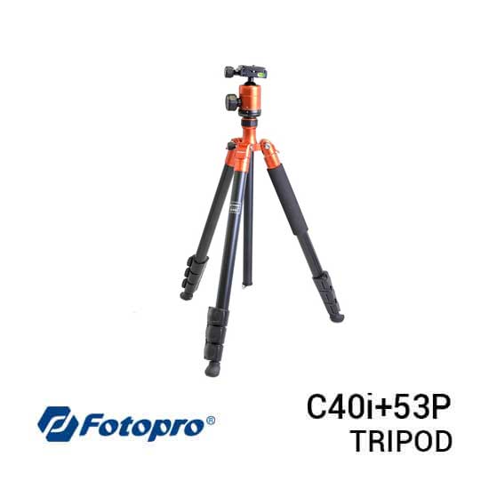 Fotopro C40i+53P Orange Tripod