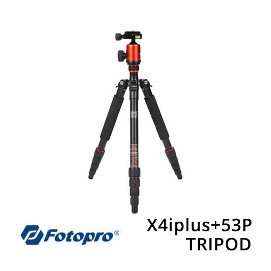 Fotopro X-4i plus + 53P Orange Tripod