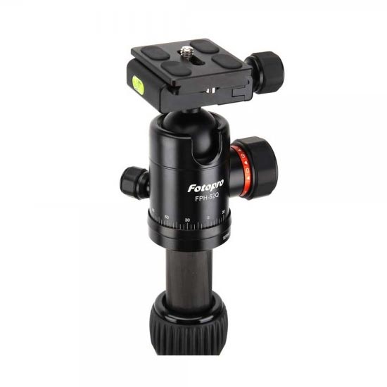 Fotopro X5CN 52Q Carbon Fiber Tripod - Image 6