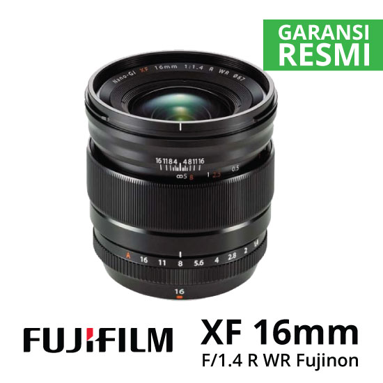 Fujifilm XF 16mm F1.4 R WR Fujinon