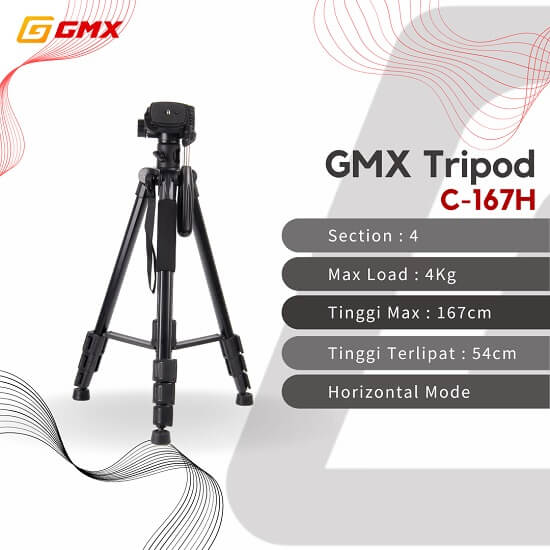 GMX C-167H Tripod