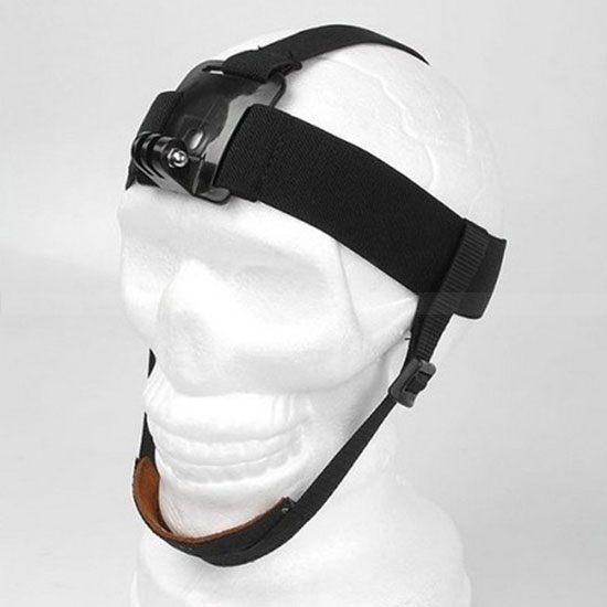GP100 – GoPro Third Party Head dan Neck Strap