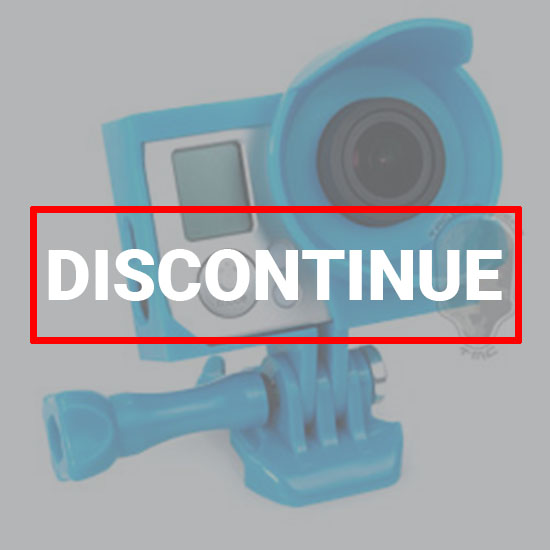 GP243 - TMC Skeleton Frame Case Blue Sunshade for GoPro Hero3 3  4 (Copy)