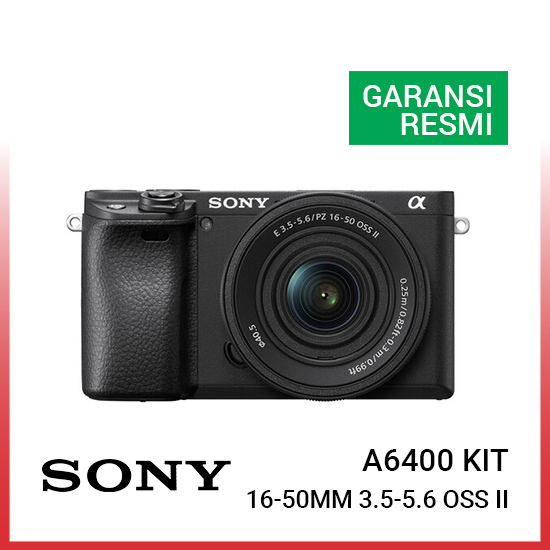 Sony A6400 Kit 16-50mm f3.5-5.6 OSS II