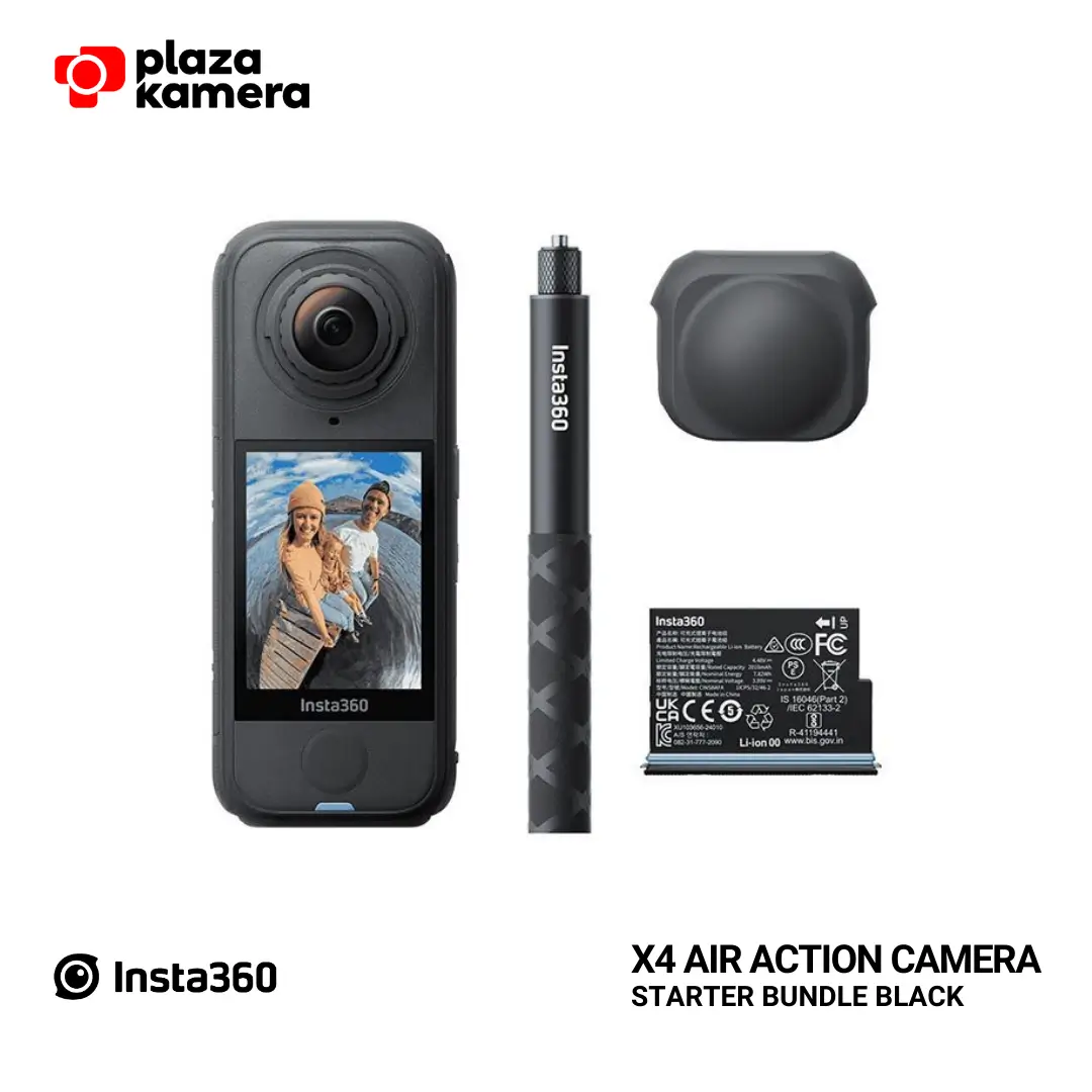 Insta360 X4 Air Action Camera Starter Bundle Black