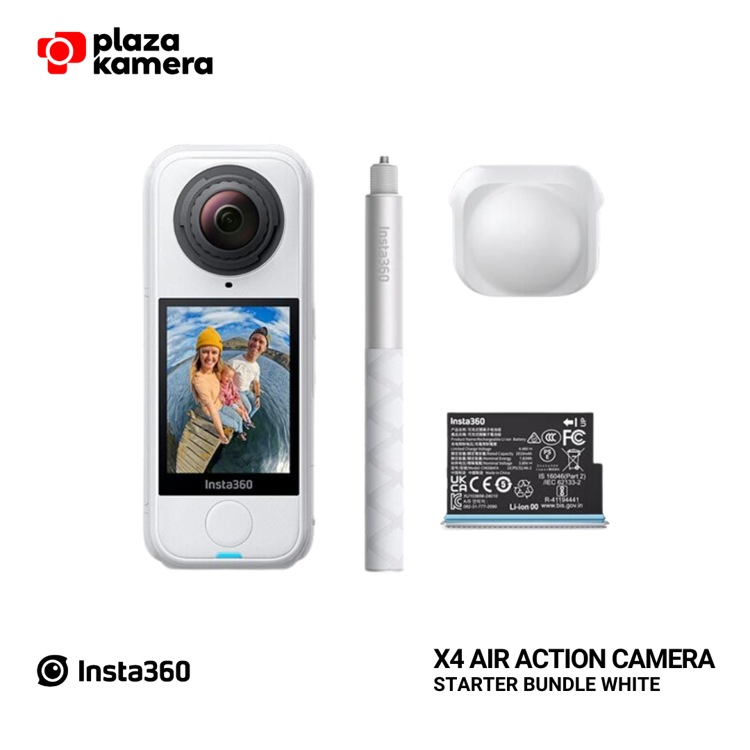 Insta360 X4 Air Action Camera Starter Bundle White