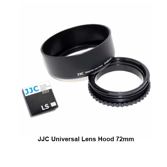 JJC Universal Lens Hood 72mm - Image 2