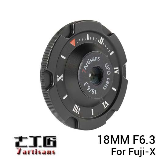 7Artisans 18mm f6.3 for Fuji-X Black