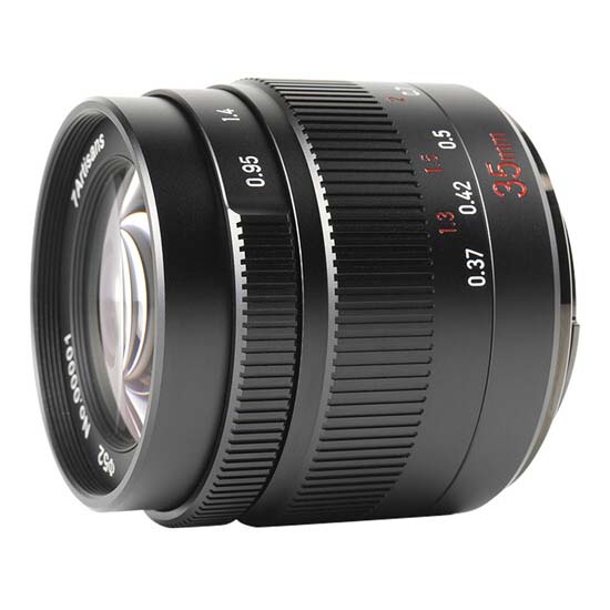 7Artisans 35mm f0.95 for Canon EF-M Black - Image 2