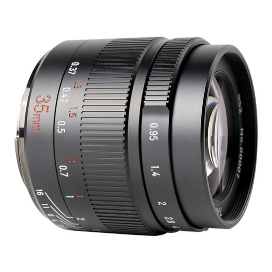 7Artisans 35mm f0.95 for Canon EF-M Black - Image 3